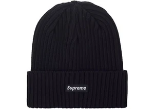 Supreme Overdyed Beanie Washed Black, DS, SS24 - Picture 1 of 3