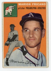 Vintage Baseball 1954 Topps Set-Break #124 Marion Fricano pink - Picture 1 of 2