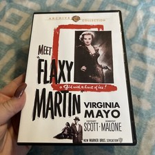 Flaxy Martin DVD 1949 Virginia Mayo, Zachary Scott, Dorothy Malone, Richard Bare