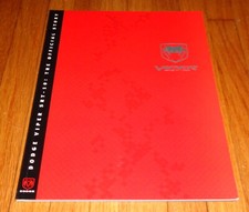 Original 2003 Dodge Viper SRT-10 Official Story Deluxe Sales Brochure Catalog