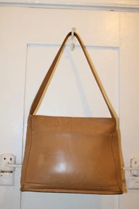 Coach Schultertasche handschuh hellbraun Leder Costa Rica camel hellbraun Vintage #9310 - Bild 1 von 18