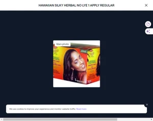 HAWAIIAN SILKY HERBAL NO LYE 1 APPLY REGULAR - Picture 1 of 1