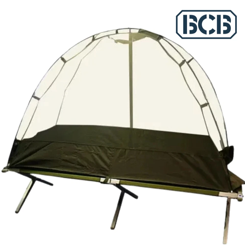 BCB Lightweight Camp Cot Mosquito Net – Fire-Resistant, WHO Compliant, Domed - Image 1 of 1