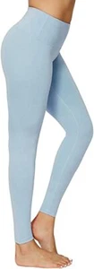 YGOODM Womens Tie-Dye Tummy Control Leggings High Waist Yoga Pants-light blue - Picture 1 of 11