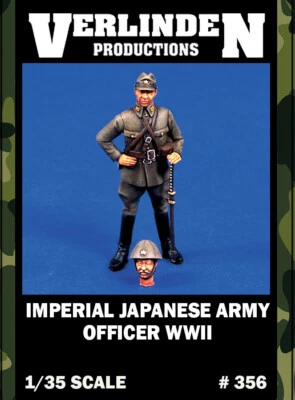 1/35 WWII Imperial Japanese Army Officer VERLINDEN #356 Resin Model Kits - Image 1 of 2