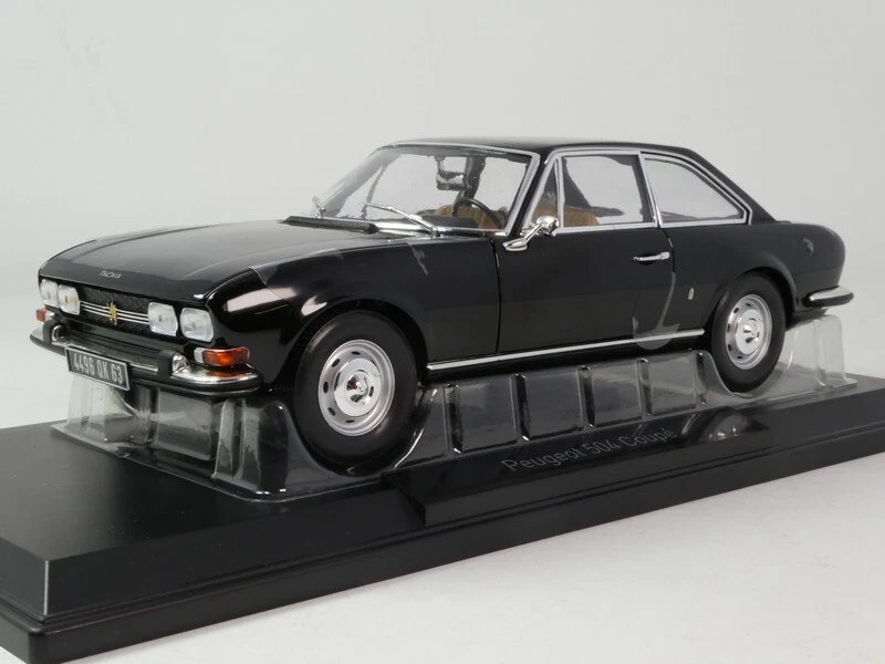 Norev Peugeot 504 Coupé Noir 1972 1/18 184816