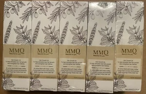 Lot of 5x 100% Natural HAIR GROWTH OIL Veganic Organic 60ml / 2.0 Thicker Fuller - Picture 1 of 5