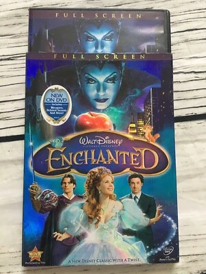 Enchanted (DVD, Full Screen Edition) Disney Amy Adams Patrick Dempsey Marsden - Image 1 of 2