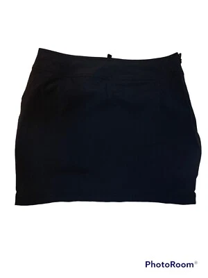 Skort Athleta Jenner en gris pizarra/negro para mujer talla 4 estilo 943363 Foto 1 de 4