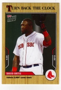 2021 Topps Now Turn Back The Clock David Ortiz #157 Baseball Card (PR:333) - Picture 1 of 2