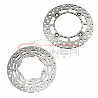 Передний и задний тормозной дисковый ротор для Suzuki DR350 1998-1999 DR250 1995-2000 96-98 - Изображение 1 из 4