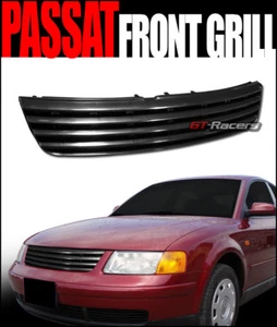 Parrilla para parachoques delantero deportiva horizontal negra VW Passat B5 1998-2001 - Imagen 1 de 7