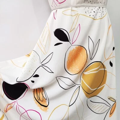 1 yard X 1.4 meter Promotion Cartoon Rayon Viscose Fabric For Children Clothing - Image 1 of 4