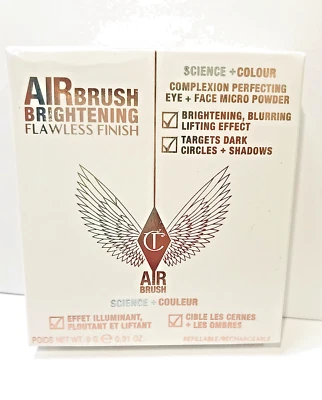 Charlotte Tilbury Airbrush BRIGHTENING Flawless Finish Powder Fair-Medium primer - Image 1 of 4