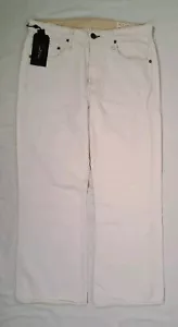 RAG & BONE High Rise Cropped Flared Leg Jeans Ecru Maya Beige Neu mit Etikett Größe W31 - Bild 1 von 24
