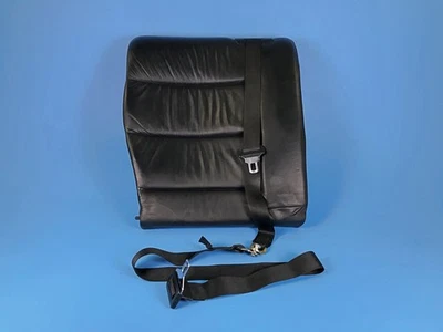 97 98 BMW E36 M3 SEDÁN ASIENTO TRASERO DERECHO RESPALDO PLEGABLE WALKNAPPA CUERO NEGRO Foto 1 de 4