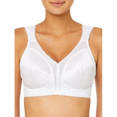 Playtex WHITE 18 Hour Original Comfort Strap Bra, US 38DD, UK 38DD NWOT - Image 1 of 3