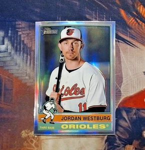 2025 Topps Heritage - High Number SP Jordan Westburg #438 Chrome Refractor - Picture 1 of 2