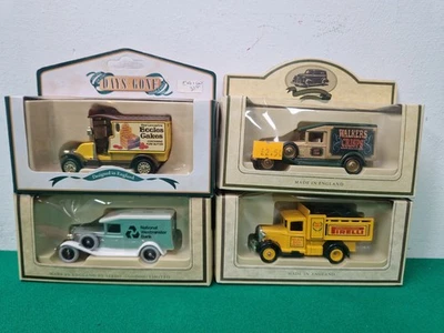 Job Lot of 4 Lledo Days Gone Diecast Van Bundle Ford Model A Renault - Image 1 of 4