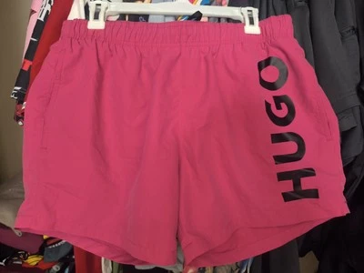 Hugo Boss Exterior Natación Playa Surf Tabla Bolsillos Pantalones Cortos Unisex L Foto 1 de 4