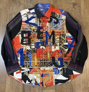 Robert Graham Limited Edition Jomaduru Colorful Button Up Classic Fit Sz 4XL - Picture 1 of 18