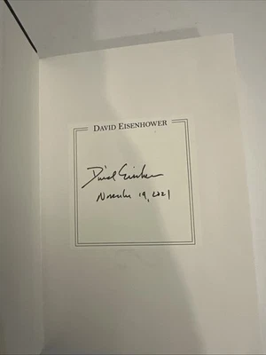 Eisenhower at War 1943-1945 ~ David Eisenhower SIGNED Bookplate Limited Edition! - Image 1 of 4