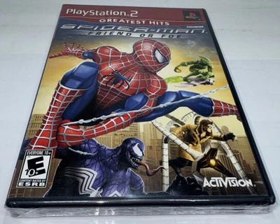 Spider Man Friend or Foe Sony PlayStation 2 PS2 BRAND NEW MINT FACTORY SEALED - Image 1 of 4