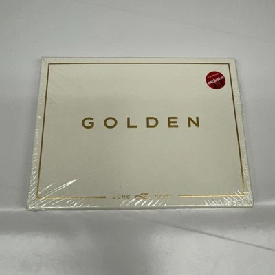 New; BTS Jung Kook 1st Solo Album - GOLDEN Solid Ver CD Target Exclusive