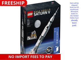 LEGO 21309 Ideas NASA Apollo Saturn V | New In Sealed Box