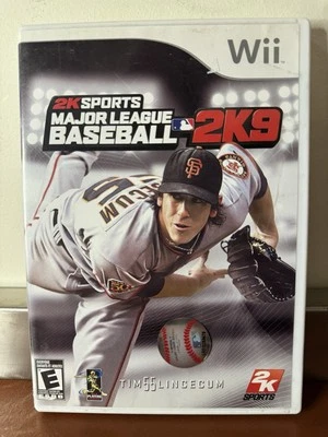 Major League Baseball MLB 2K9 Nintendo WII Game COMPLETE - Image 1 of 3