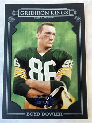 2007 Donruss Threads Gridiron Kings Boyd Dowler Framed Sp 37/50 PGK-53 - Image 1 of 3