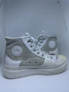 Converse Men's CTAS Construct Hi Suede A05615C Moonbath/Silver Size 10.5 Used - Picture 1 of 9