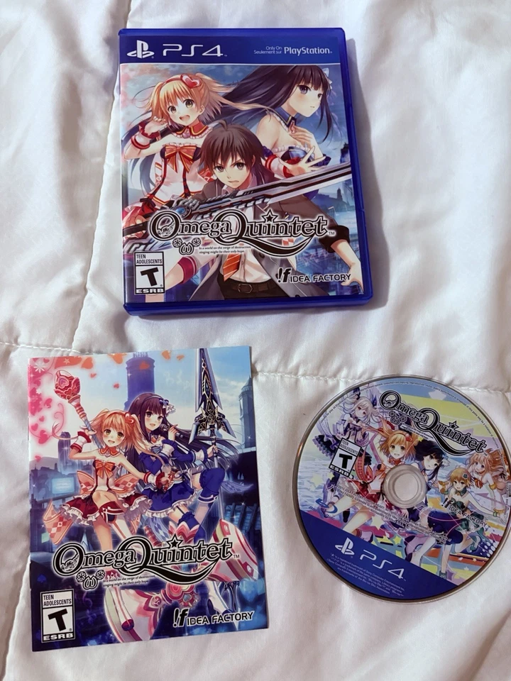 Omega Quintet PlayStation 4 PS4 Juego Manual Y Caja Probado Y Funcionando  Foto 1 de 4