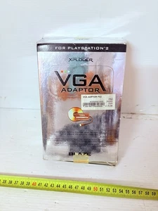VGA ADAPTOR FOR PLAYSTATION 2 XPLODER VINTAGE NUOVO!! - Picture 1 of 5