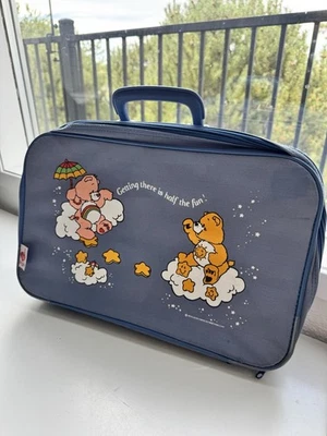 Equipaje de mano de viaje vintage Care Bears para niños Foto 1 de 4