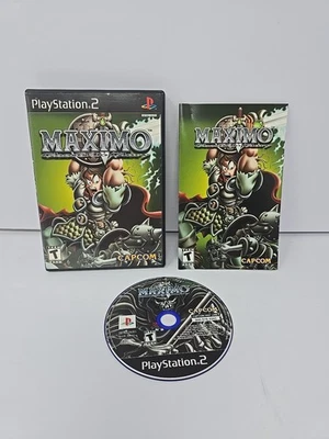 Maximo: Ghosts to Glory (PlayStation 2, 2002) CIB Complete Tested - Image 1 of 4