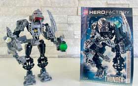 Lego Hero Factory: Thunder 7157 With Zamor Sphere & Manual . Complete .