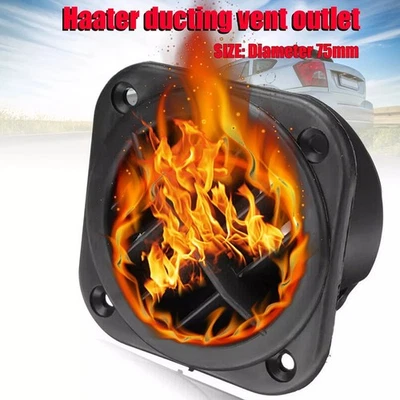 Compact 75mm Warm Air Duct Outlet for Eberspacher and For Webasto Installation - Image 1 of 4
