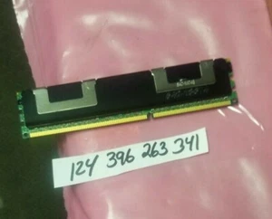 SERVER RAM 4GB 2RX4 PC3 10600 DDR3 PC3-10600R 1333MHZ 240PIN ECC REGISTERED - Picture 1 of 1