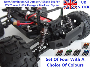 New Aluminium Oil Damper/Shock Set For FTX Tracer / HBX Ravage / Blackzon Slyder
