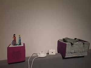 Purple Tonies Box Toniebox Children's Wireless AudioBook Speaker 2 Character - Picture 1 of 2