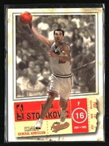 Peja Stojakovic 2004 Fleer Authentix #77 /100 Basketball Card
