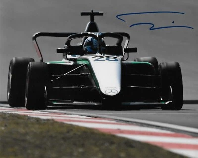 Signed Doriane Pin Formula 1 Academy Prema Racing 8x10 Photo #1 Original - Image 1 of 2