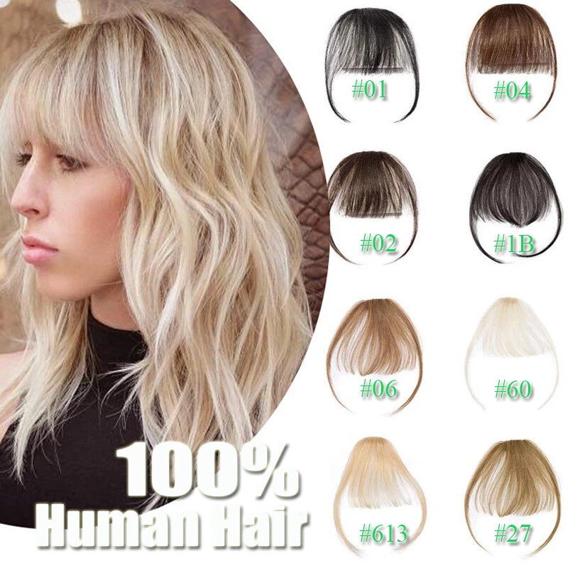 Haarkrone Mit Clip – Echthaar-Topper Für Mehr Fülle, Mit Pony