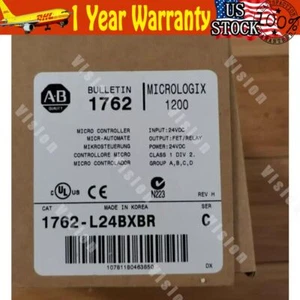 Factory Sealed AB 1762-L24BXBR MicroLogix 1200 24 Point Controlle US Free Tax - Picture 1 of 4