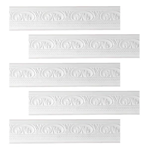 Renovator's Supply Cornice White Urethane Donnegal Ornate Design 5 Pieces Total - Picture 1 of 2