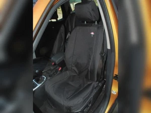 LAND ROVER LR2 FRONT SEAT WATERPROOF SEAT COVERS SET - BLACK PART DA2821BLACK - Picture 1 of 3