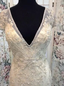 Maggie Sottero 'Tuscany' Wedding Gown - UK SIZE 8 - Picture 1 of 12