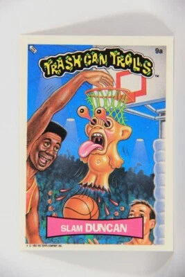 Trash Can Trolls 1992 Trading Card Sticker #9a Slam Duncan L016576 - Image 1 of 2