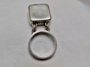 Astrid Fog Georg Jensen 925 Sterling Silver Ring No. 143 Sz. 9-1/2 RARE! - Picture 1 of 8